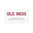 Search for college football return address labels Hotty toddy