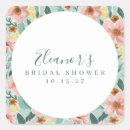 Search for mint and pink stickers Bridal shower