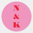 Search for cool monogrammed stickers Modern