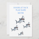 Search for attacking invitations Shark