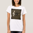Search for sheet music tshirts White