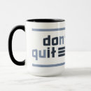 Search for quit mugs Typography