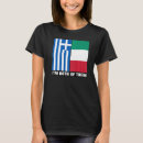 Search for half greek tshirts Flag