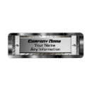Search for steel return address labels Construction