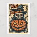 Search for happy halloween postcards Black and orange