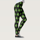 Search for horseshoe leggings Shamrocks