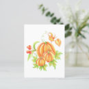 Search for pumpkin postcards Watercolor