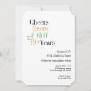 Search for milestone 60th birthday invitations Black and white