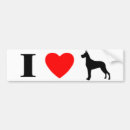Search for great dane bumper stickers Heart