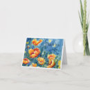 Search for blue poppy cards Watercolor