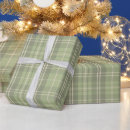 Search for green plaid wrapping paper Check