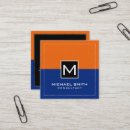 Search for orange dark blue business cards Corporate