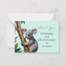 Search for aussie thank you cards Animal