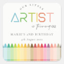 Search for rainbow art party stickers Drawing