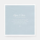 Search for couple fun facts wedding napkins Modern