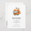 Search for pumpkin save the dates Flowers