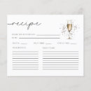 Search for love recipe cards Gold
