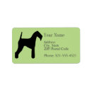 Search for dog owner return address labels Pet