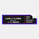 Search for red army bumper stickers Navy