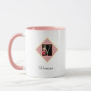 Search for initial v mugs Pink