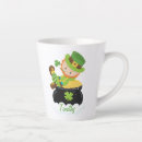 Search for cute leprechaun mugs St patrick's day
