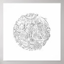 Search for round posters Decorative