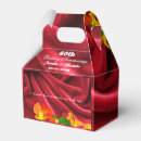 Search for 40th anniversary favour boxes Red