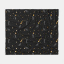 Search for christmas black cat blankets Wicca