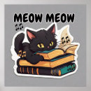 Search for cat reading posters Kitten