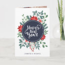 Search for christmas new years cards Floral