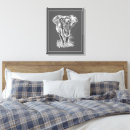 Search for elephant painting canvas prints Animal