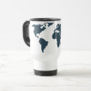 Search for world map travel mugs Vacation