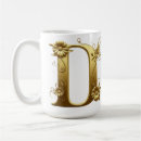 Search for alphabet letter d mugs Gold
