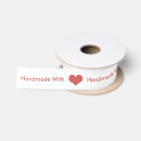 Search for handmade with love ribbon Craft