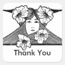 Search for art nouveau wedding stickers Flowers