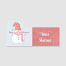 Search for holiday name tags Winter