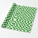 Search for dark green wrapping paper Checks