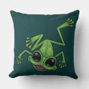 Search for green frog cushions Happy