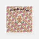 Search for gingerbread man napkins Cookies