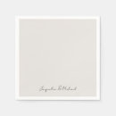 Search for cocktail wedding napkins Bride
