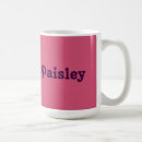 Search for purple paisley mugs Pink