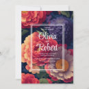 Search for purple dahlia wedding invitations Elegant