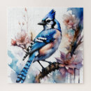 Search for blue jays puzzles Flowers