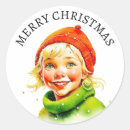 Search for vintage little girl stickers Retro