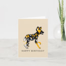Search for carnivore cards African wild dog