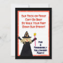 Search for block halloween invitations Neighbourhood halloween party