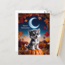 Search for wolf lovers postcards Halloween