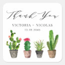 Search for succulent thank you stickers Cactus