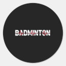 Search for play badminton stickers Shuttle