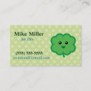 Search for clover business cards Cute